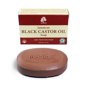 Jamaican Black Castor Oil Soap All Natural 3.5 oz Bar